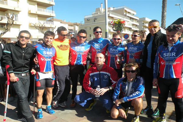 Equip del Centre a la Duatló de Calafell