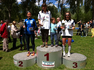 Sara Loehr medalla de plata